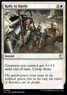 Rally to Battle - Ravnica: Cluedo Edition (Uncommon) [69]