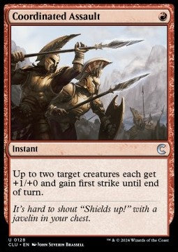 Coordinated Assault - Ravnica: Cluedo Edition (Uncommon) [128]