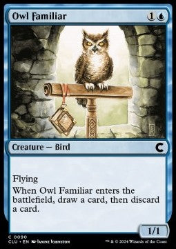 Owl Familiar - Ravnica: Cluedo Edition (Common) [90]