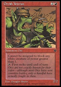 Orcish Veteran (V.1) - Fallen Empires (Common)