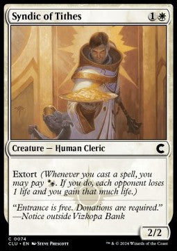 Syndic of Tithes - Ravnica: Cluedo Edition (Common) [74]