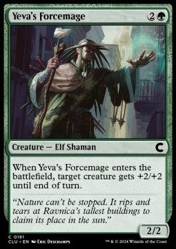 Yeva's Forcemage - Ravnica: Cluedo Edition (Common) [181]