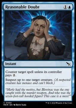 Reasonable Doubt - Murders at Karlov Manor (Common) [69]