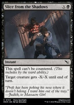 Slice from the Shadows - Murders at Karlov Manor (Common) [103]