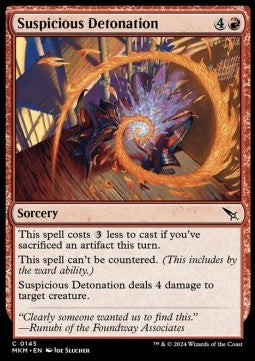 Suspicious Detonation - Murders at Karlov Manor (Common) [145]