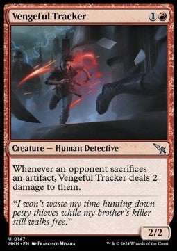 Vengeful Tracker - Murders at Karlov Manor (Uncommon) [147]