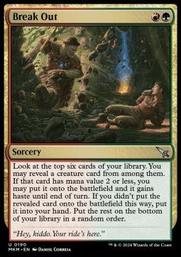 Break Out - Murders at Karlov Manor (Uncommon) [MKM-190]