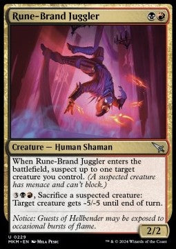 Rune-Brand Juggler - Murders at Karlov Manor (Uncommon) [229]