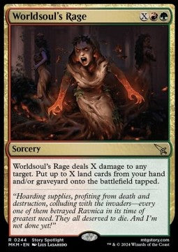 Worldsoul's Rage - Murders at Karlov Manor (Rare) [244]