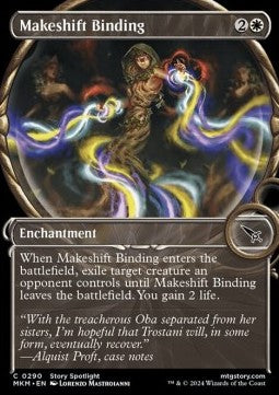 Makeshift Binding - Murders at Karlov Manor: Extras (Common) [290]