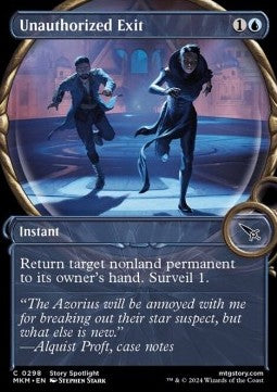 Unauthorized Exit - Murders at Karlov Manor: Extras (Common) [298]