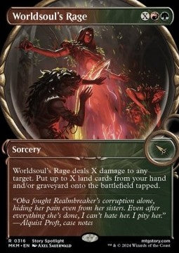 Worldsoul's Rage - Murders at Karlov Manor: Extras (Rare) [316]