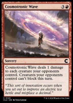 Cosmotronic Wave - Ravnica: Cluedo Edition (Common) [129]