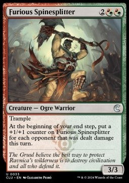 Furious Spinesplitter - Ravnica: Cluedo Edition (Uncommon) [33]