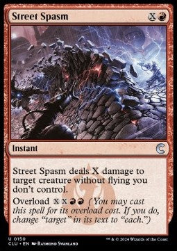 Street Spasm - Ravnica: Cluedo Edition (Uncommon) [150]