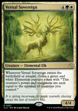 Vernal Sovereign - Ravnica: Cluedo Edition (Rare) [51]
