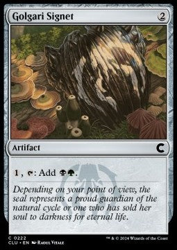 Golgari Signet - Ravnica: Cluedo Edition (Common) [222]