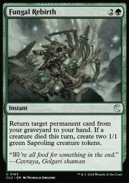 Fungal Rebirth - Ravnica: Cluedo Edition (Uncommon) [163]