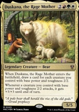 Duskana, the Rage Mother - Commander: Murders at Karlov Manor (Mythic) [5]