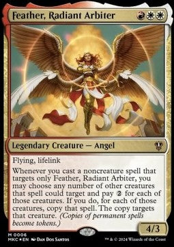 Feather, Radiant Arbiter - Commander: Murders at Karlov Manor (Mythic) [6]