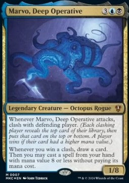 Marvo, Deep Operative - Commander: Murders at Karlov Manor (Mythic) [MKC-7]