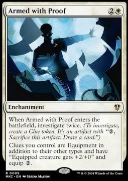 Armed with Proof - Commander: Murders at Karlov Manor (Rare) [9]