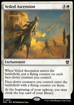 Veiled Ascension - Commander: Murders at Karlov Manor (Rare) [18]