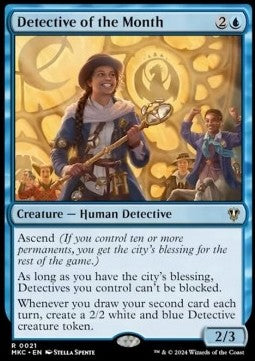 Detective of the Month - Commander: Murders at Karlov Manor (Rare) [21]