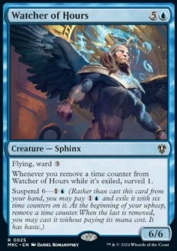 Watcher of Hours - Commander: Murders at Karlov Manor (Rare) [25]