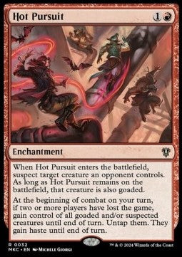 Hot Pursuit - Commander: Murders at Karlov Manor (Rare) [32]