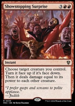 Showstopping Surprise - Commander: Murders at Karlov Manor (Rare) [35]