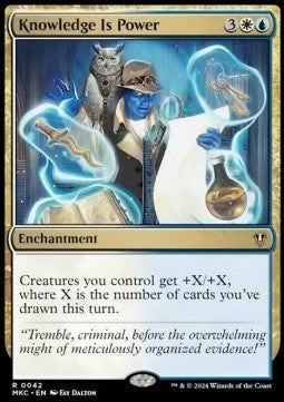 Knowledge Is Power - Commander: Murders at Karlov Manor (Rare) [42]