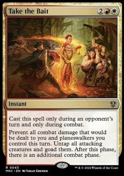 Take the Bait - Commander: Murders at Karlov Manor (Rare) [MKC-43]