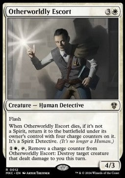 Otherworldly Escort - Commander: Murders at Karlov Manor (Rare) [12]