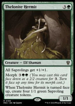 Thelonite Hermit - Commander: Murders at Karlov Manor (Rare) [188]