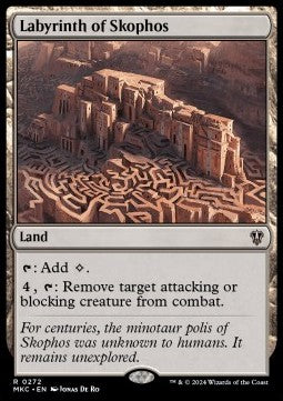 Labyrinth of Skophos - Commander: Murders at Karlov Manor (Rare) [272]