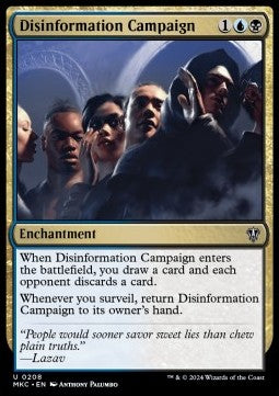 Disinformation Campaign - Commander: Murders at Karlov Manor (Uncommon) [208]