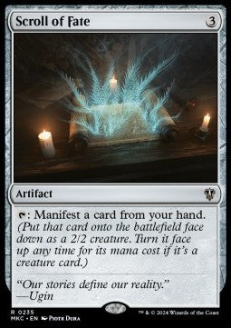 Scroll of Fate - Commander: Murders at Karlov Manor (Rare) [235]