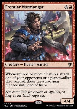 Frontier Warmonger - Commander: Murders at Karlov Manor (Rare) [154]