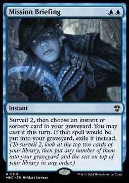 Mission Briefing - Commander: Murders at Karlov Manor (Rare) [110]