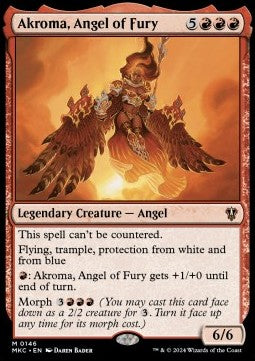 Akroma, Angel of Fury - Commander: Murders at Karlov Manor (Mythic) [146]