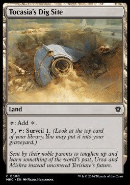 Tocasia's Dig Site - Commander: Murders at Karlov Manor (Common) [308]