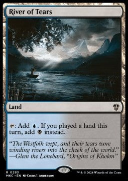 River of Tears - Commander: Murders at Karlov Manor (Rare) [283]