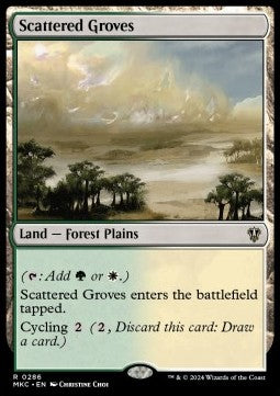 Scattered Groves - Commander: Murders at Karlov Manor (Rare) [286]