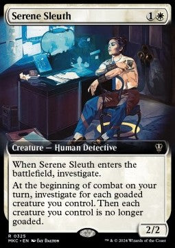 Serene Sleuth - Commander: Murders at Karlov Manor: Extras (Rare) [XMKC-325]