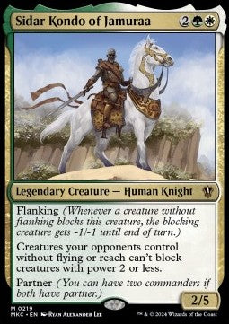 Sidar Kondo of Jamuraa - Commander: Murders at Karlov Manor (Mythic) [219]