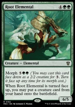 Root Elemental - Commander: Murders at Karlov Manor (Rare) [182]