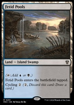 Fetid Pools - Commander: Murders at Karlov Manor (Rare) [261]