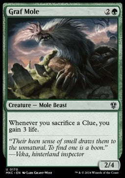 Graf Mole - Commander: Murders at Karlov Manor (Uncommon) [170]