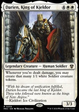 Darien, King of Kjeldor - Commander: Murders at Karlov Manor (Rare) [59]